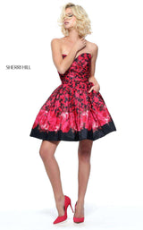 Sherri Hill 51179 Black/Red