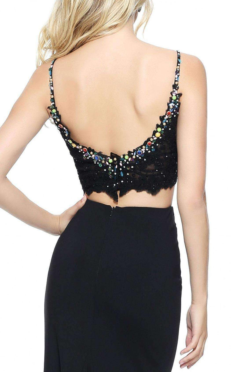 Sherri Hill 51191 Black/Multi