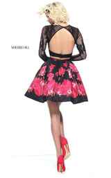 Sherri Hill 51194 Black/Red