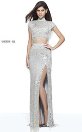 Sherri Hill 51220 Silver