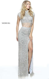 Sherri Hill 51220 Silver