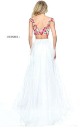 Sherri Hill 51243 Ivory/Pink