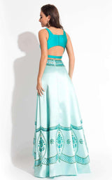 Rachel Allan 7501 Teal/Mint