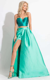 Rachel Allan 7537 Jade/Seafoam