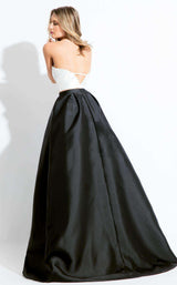 Rachel Allan 7537 White/Black