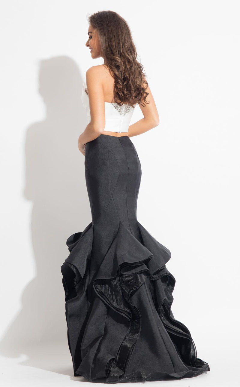 Rachel Allan 7571 White/Black