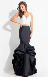 Rachel Allan 7571 White/Black