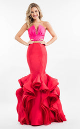 Rachel Allan 7571 Fuchsia/Red
