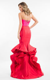 Rachel Allan 7571 Fuchsia/Red
