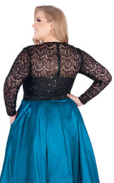 Mac Duggal Fabulouss 77473F Teal