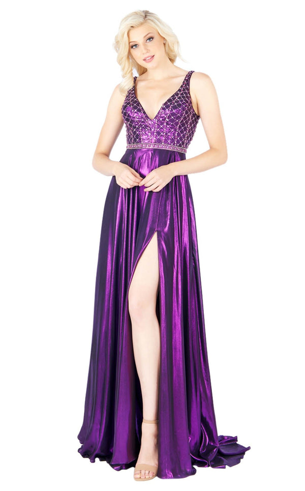 Cassandra Stone 77493A Purple