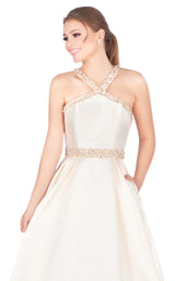 Mac Duggal 77498H Vanilla