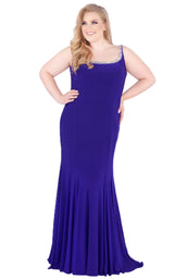 Mac Duggal Fabulouss 77524F Royal/Purple