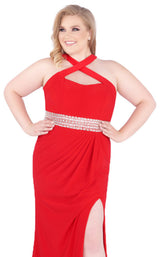Mac Duggal Fabulouss 77532F Red