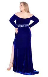 Mac Duggal Fabulouss 77533F Sapphire
