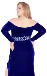 Mac Duggal Fabulouss 77533F Sapphire