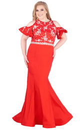 Mac Duggal Fabulouss 77534F Red