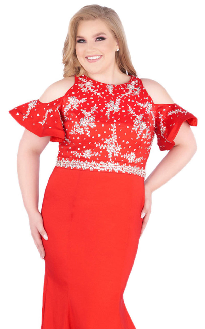 Mac Duggal Fabulouss 77534F Red