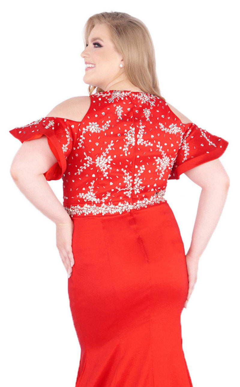 Mac Duggal Fabulouss 77534F Red
