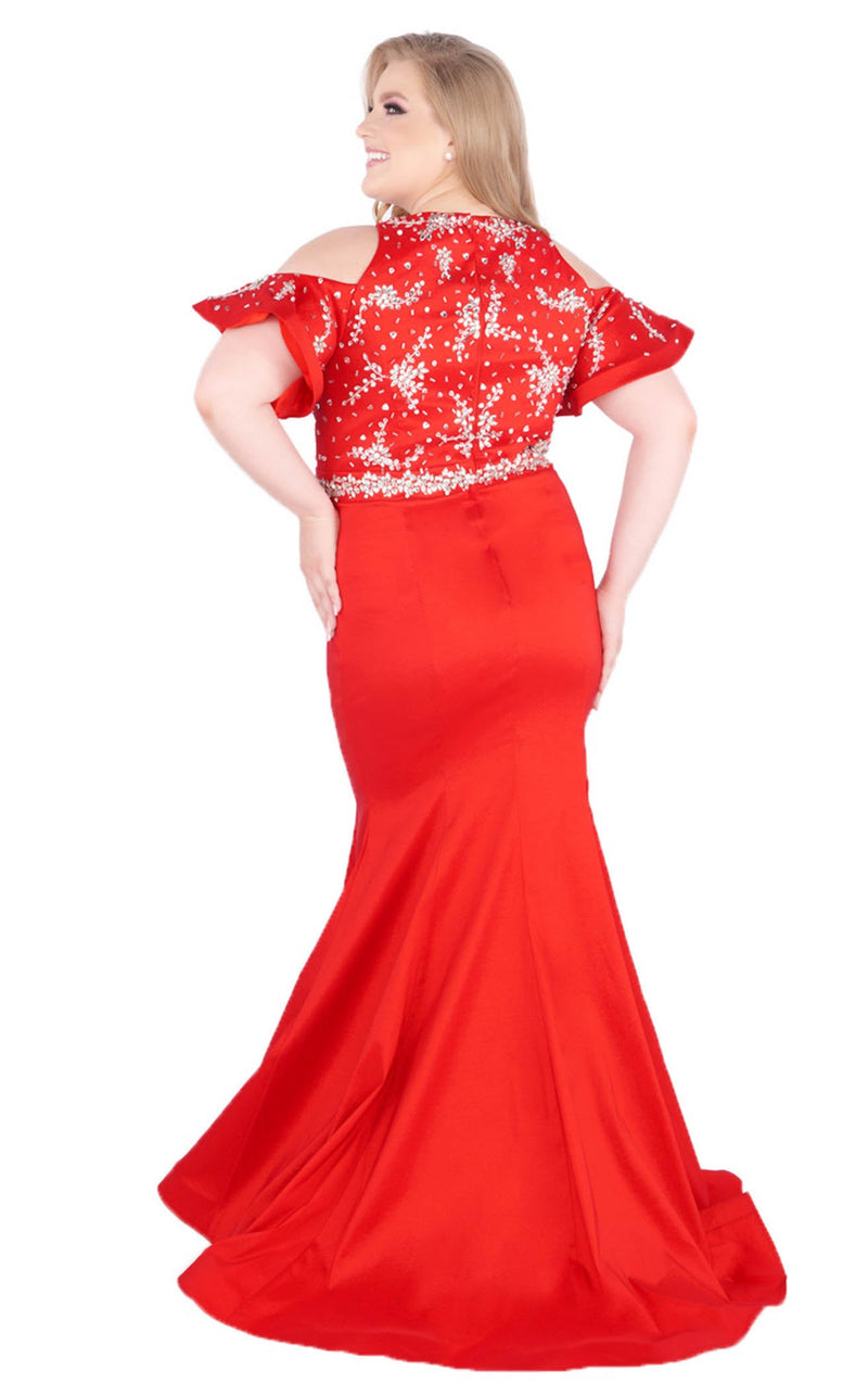 Mac Duggal Fabulouss 77534F Red