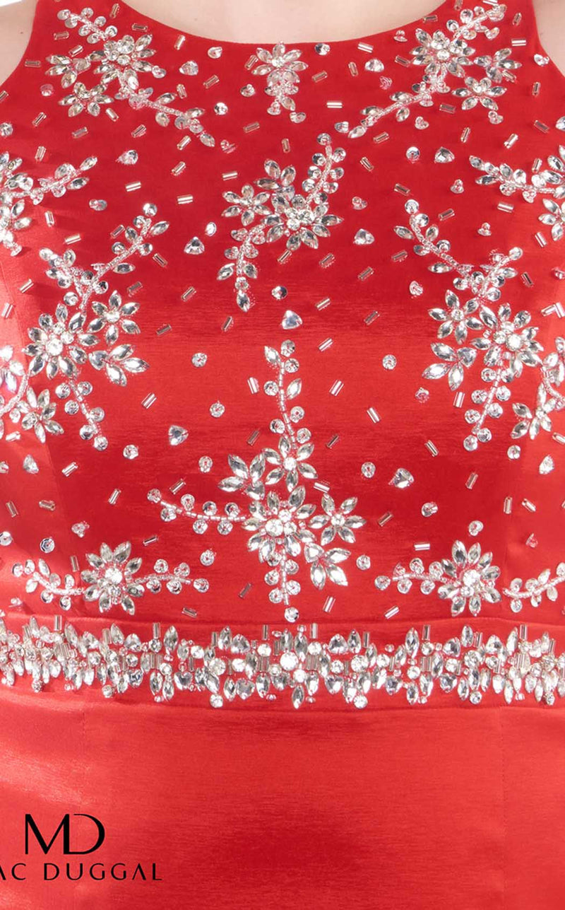 Mac Duggal Fabulouss 77534F Red