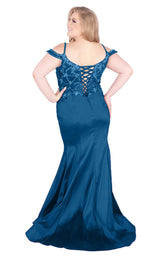 Mac Duggal Fabulouss 77538F Teal