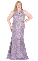 Mac Duggal Fabulouss 77543F Silver