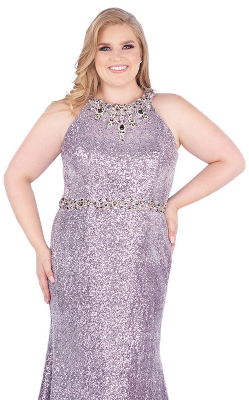 Mac Duggal Fabulouss 77543K Silver