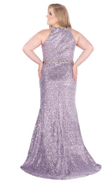 Mac Duggal Fabulouss 77543F Silver