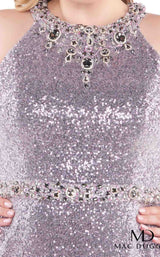 Mac Duggal Fabulouss 77543F Silver