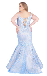Mac Duggal Fabulouss 77557K Powder Blue