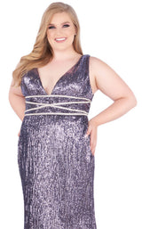 Mac Duggal Fabulouss 77558F Charcoal