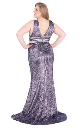 Mac Duggal Fabulouss 77558F Charcoal