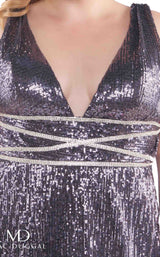 Mac Duggal Fabulouss 77558F Charcoal