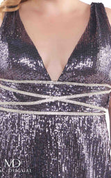 Mac Duggal Fabulouss 77558F Charcoal