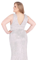 Mac Duggal Fabulouss 77558F Diamond White