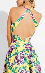 Rachel Allan 7572 Yellow/Lilac