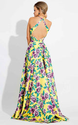 Rachel Allan 7572 Yellow/Lilac