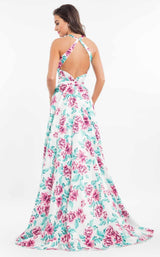 Rachel Allan 7572 White/Pink