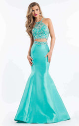 Rachel Allan 7621 Aqua Green