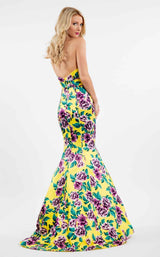 Rachel Allan 7636 Yellow/Lilac