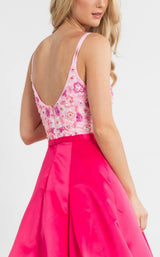 Rachel Allan 7647 Pink/Fuchsia