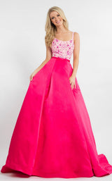 Rachel Allan 7647 Pink/Fuchsia