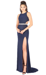 Mac Duggal 77614L Navy