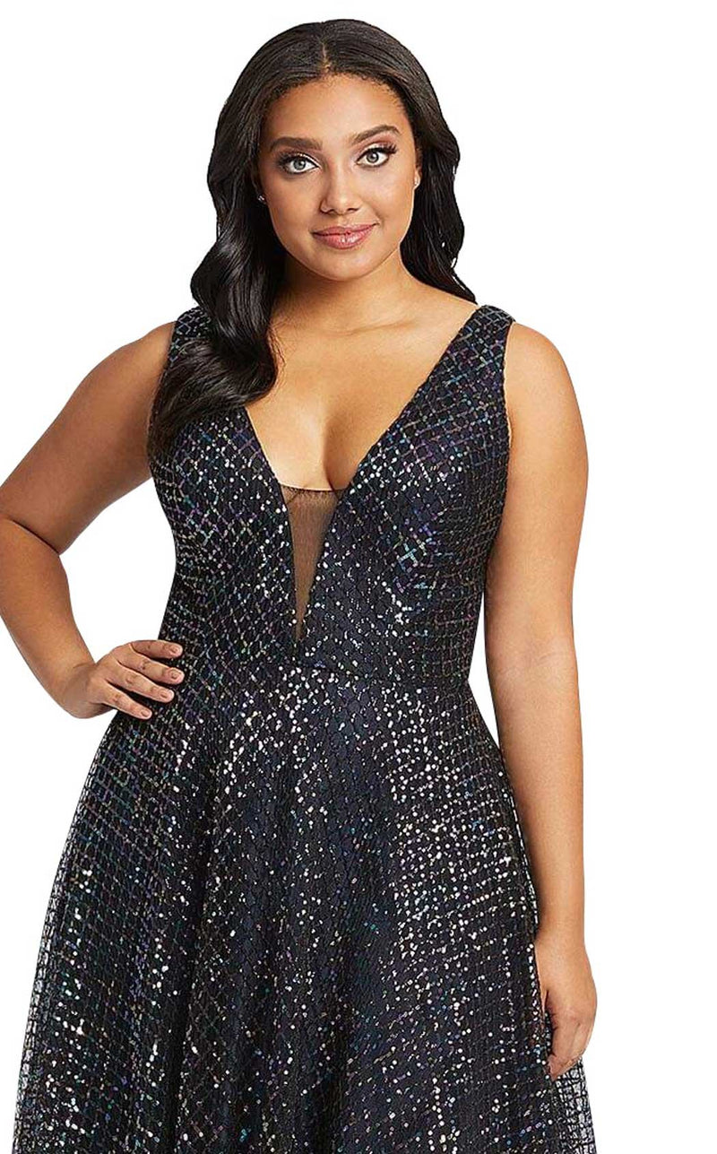 Mac Duggal Fabulouss 77717F Black/Iridescent