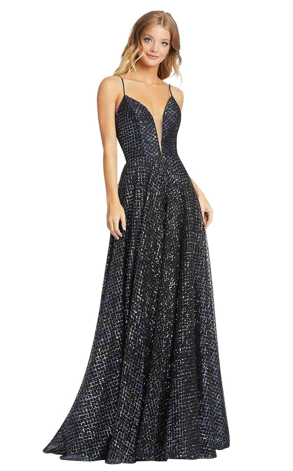 Cassandra Stone 77758A Black/Iridescent