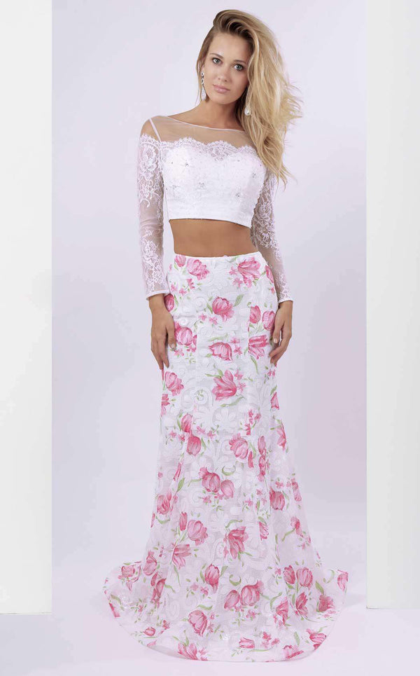 Azzure FM427 Ivory/Pink