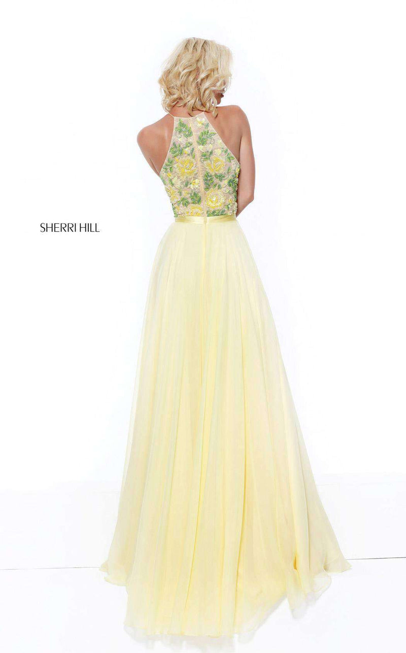 Sherri Hill 50931 Yellow