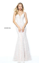Sherri Hill 50938 Ivory/Nude