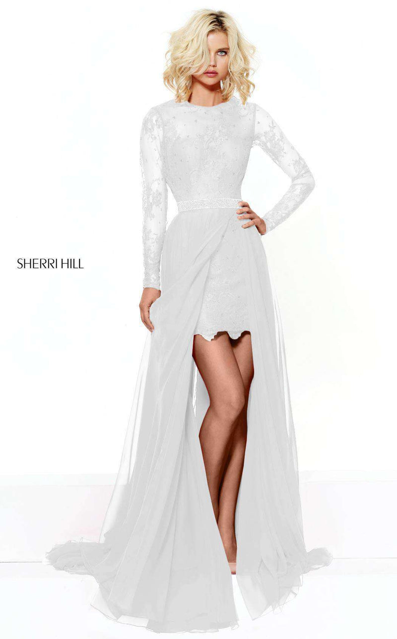 Sherri Hill 50949 Ivory